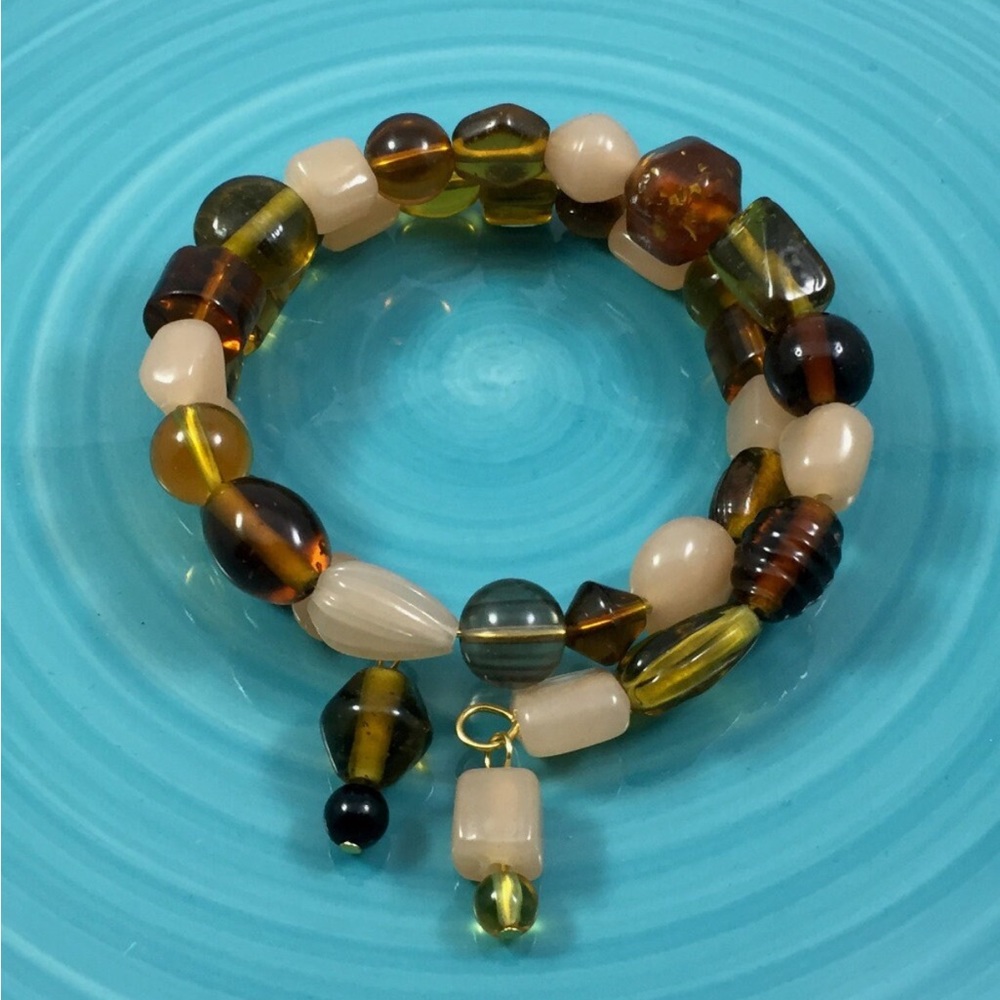 Peach n’ Honey Circlet Bracelet